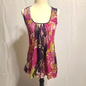 Silver Lining Lightweight summer Sleeveless top Size Small